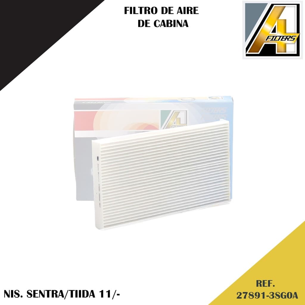 Filtro de Cabina - Nissan Sentra 2011~, Nissan Tiida 2011~